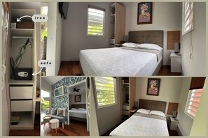 1 bedroom, iron/ironing board, free WiFi, bed sheets