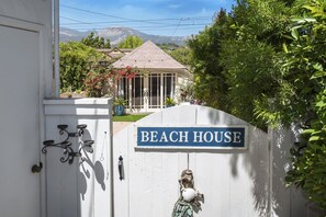 Exterior detail - 31 night stay minimum. Charming 1929 English Tudor in the heart of San Roque! (Santa Barbara)