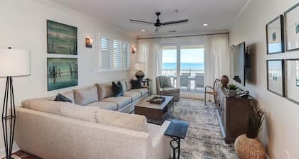 Penthouse Condo Panoramic Ocean Views & Beach Access Across the Street - OPV 301