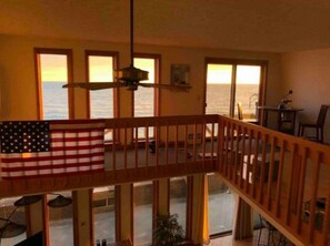 Interior - Beach Brick House on Lake Ontario sandy beach front (Rochester)