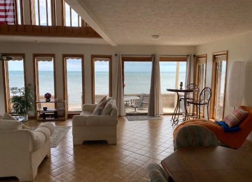 Beach Brick House on Lake Ontario sandy beach front