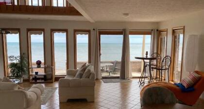 Beach Brick House on Lake Ontario sandy beach front