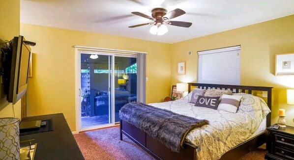 3 عدّة غرف نوم ومكواة/لوح كي وواي فاي وملاءات أسرّة