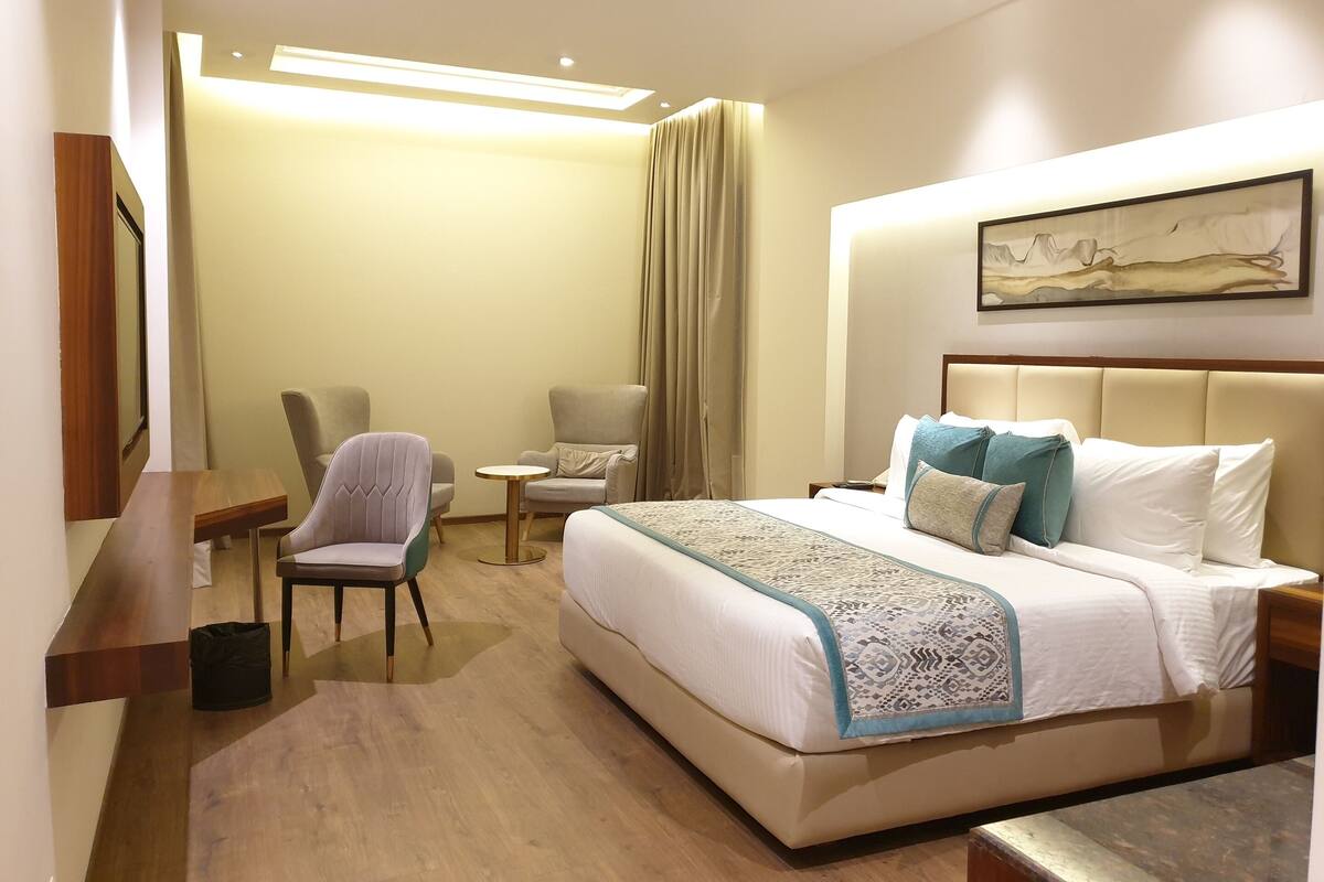Bộ trải giường bằng vải cotton Ai Cập, bộ đồ giường cao cấp, minibar