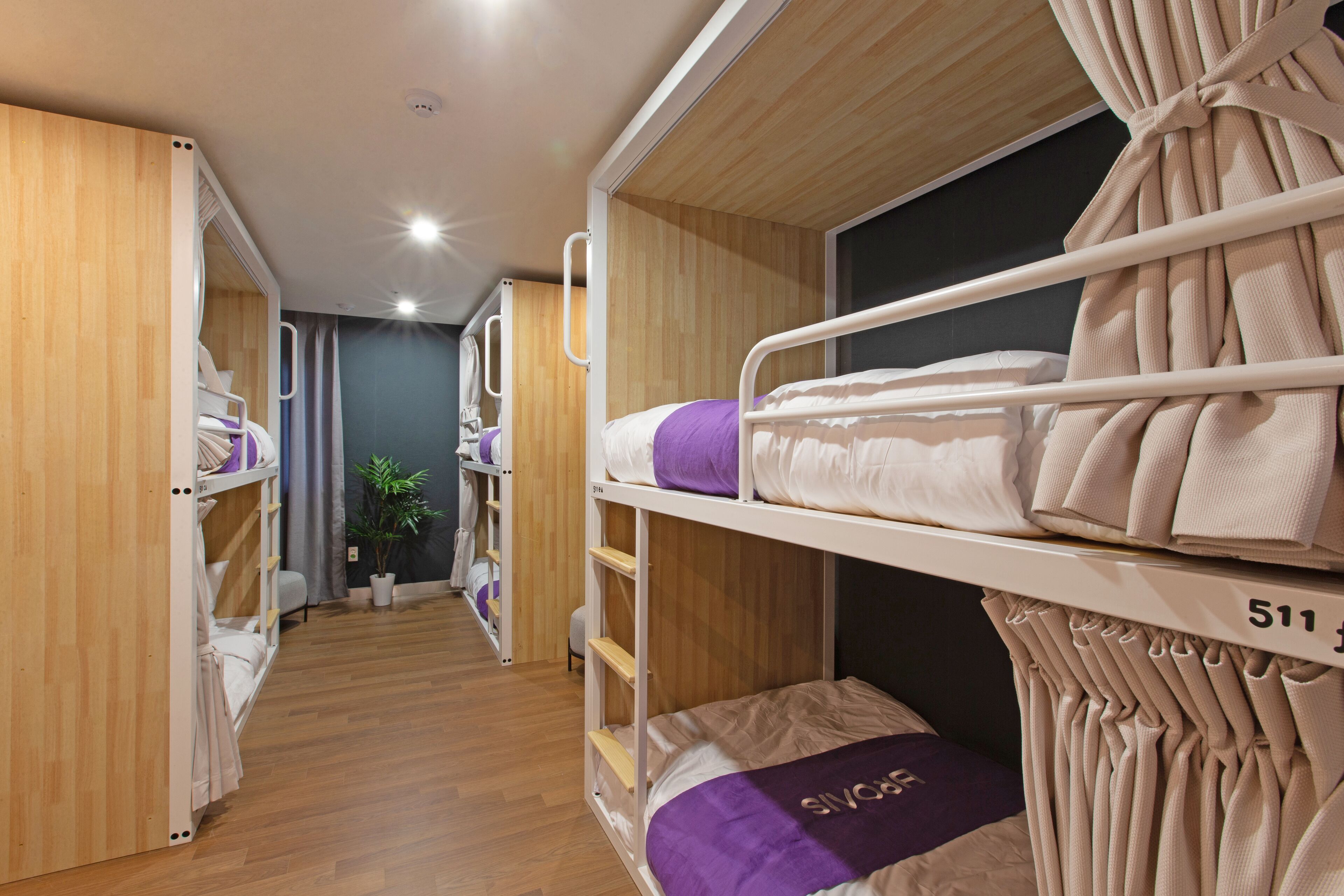 individually decorated, individually furnished, blackout curtains