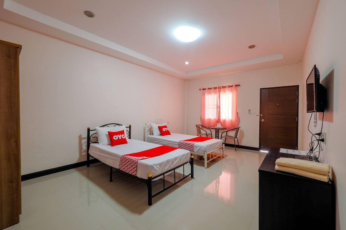 Phòng 2 giường đơn Premier | Minibar, truy cập Internet không dây miễn phí, bộ trải giường
