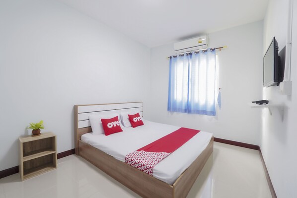 Biệt thự, 2 phòng ngủ | Minibar, truy cập Internet không dây miễn phí, bộ trải giường