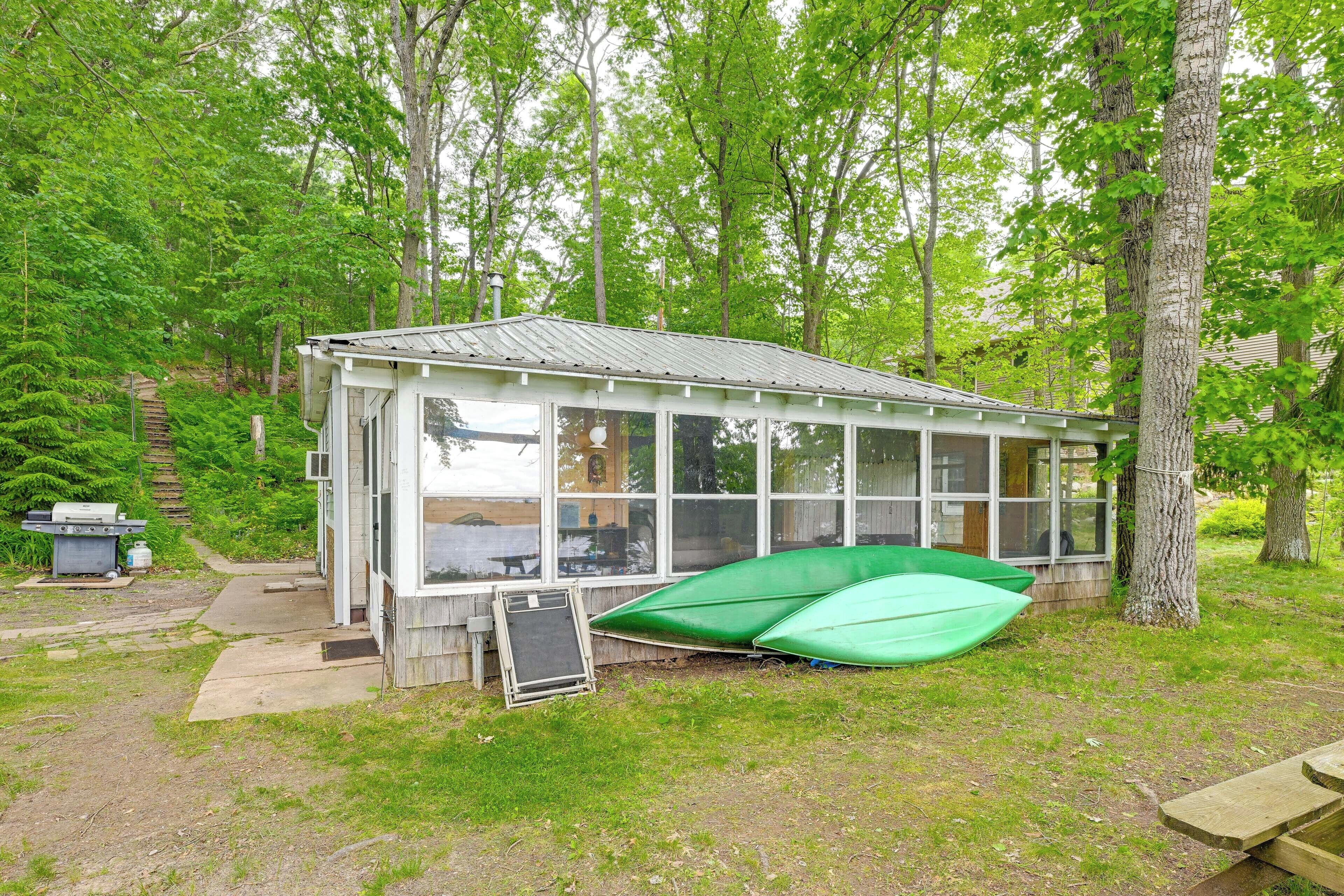 Augusta Vacation Rental | 2BR | 1BA | 650 Sq Ft | 1 Step to Access