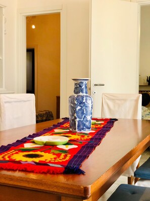 Dining - VILLA OASI, 50 meters from the beach and air condition (ALCAMO)