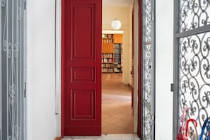 Interior entrance