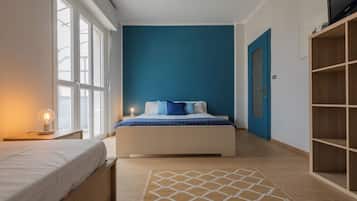 Huoneisto, 1 makuuhuone | 1 makuuhuone, vauvansängyt, ilmainen Wi-Fi, vuodevaatteet