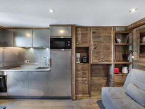 Interior - Functional studio in Méribel with parking (Méribel)
