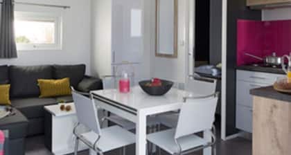 GemĂŒtliches Mobilheim am See (WA105)