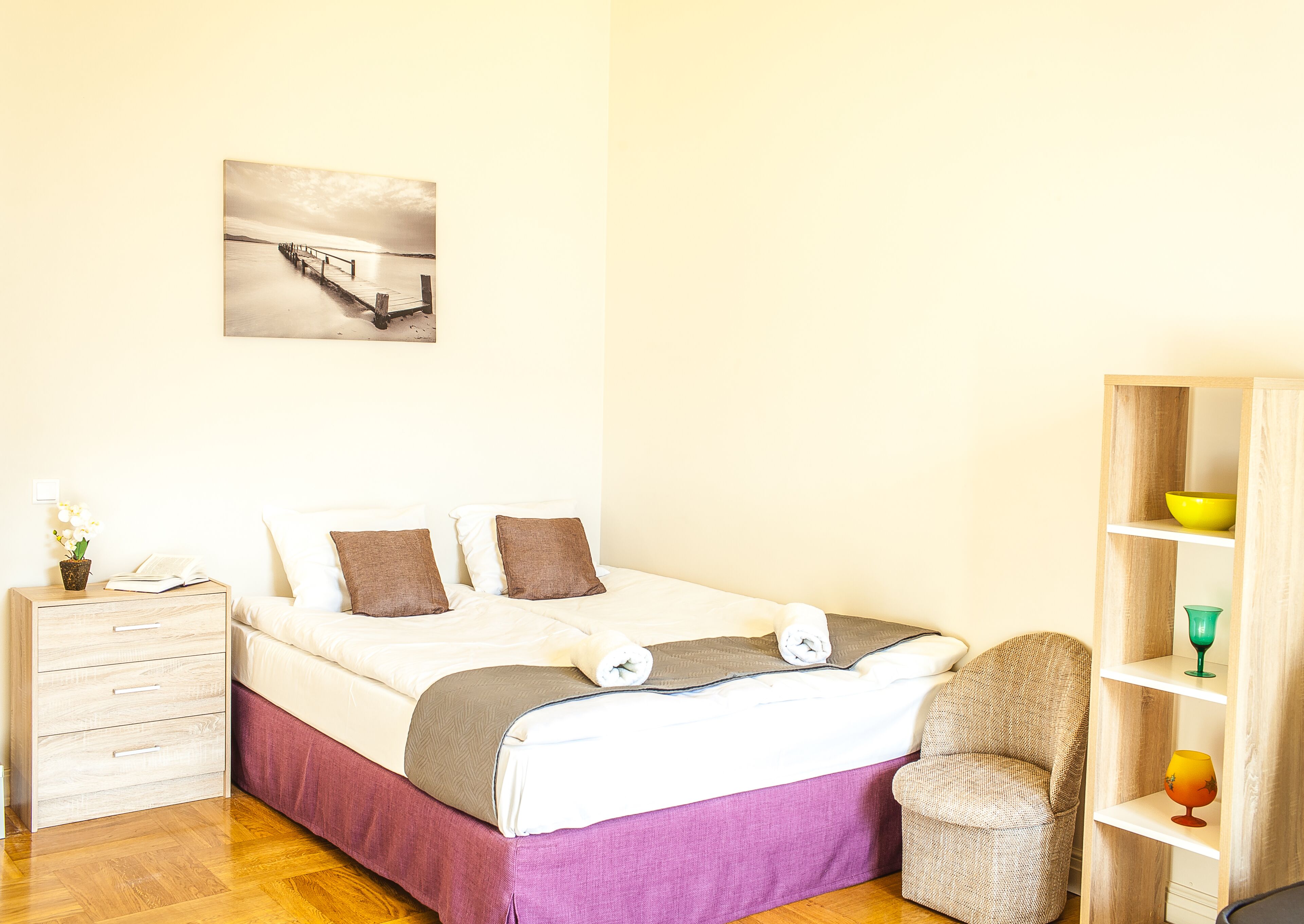 1 soveværelse, strygejern/strygebræt, gratis Wi-Fi, sengetøj