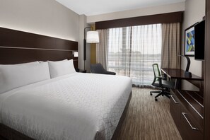 Hypo-allergenic bedding, in-room safe, individually decorated