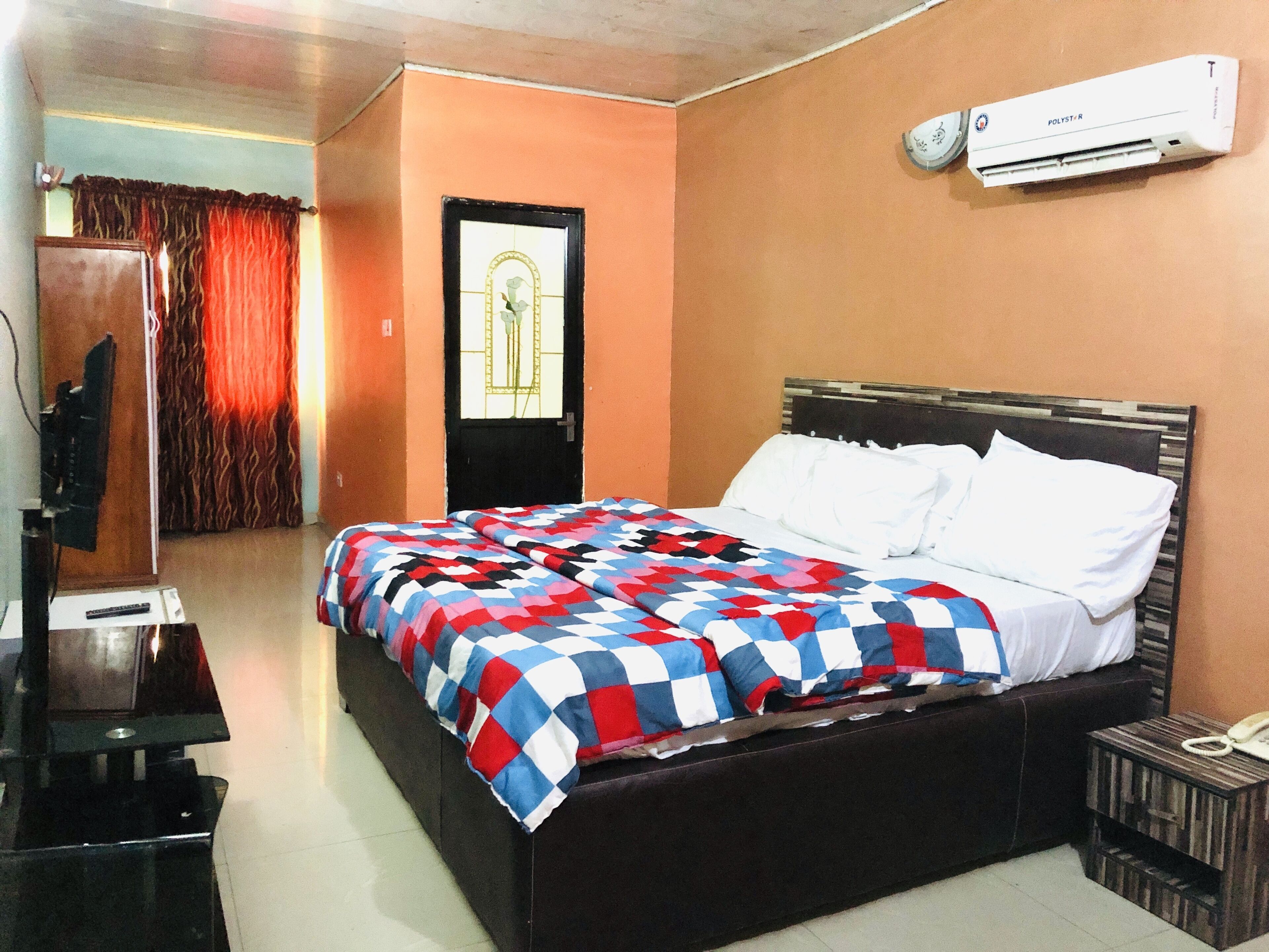 Cadar kapas Mesir, peralatan tempat tidur premium, busa memori, meja 
