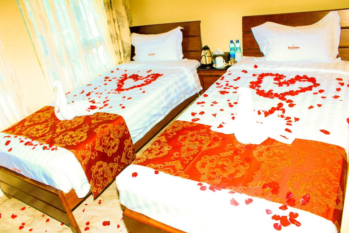 Standard Twin Room | Desk, free WiFi, bed sheets