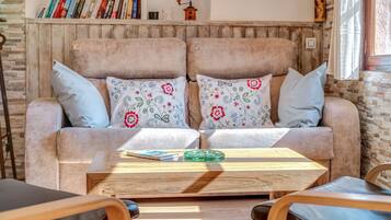 Télévision, cheminée