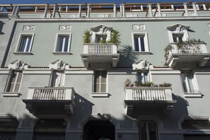 Fassade der Unterkunft