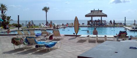 Indoor pool, outdoor pool