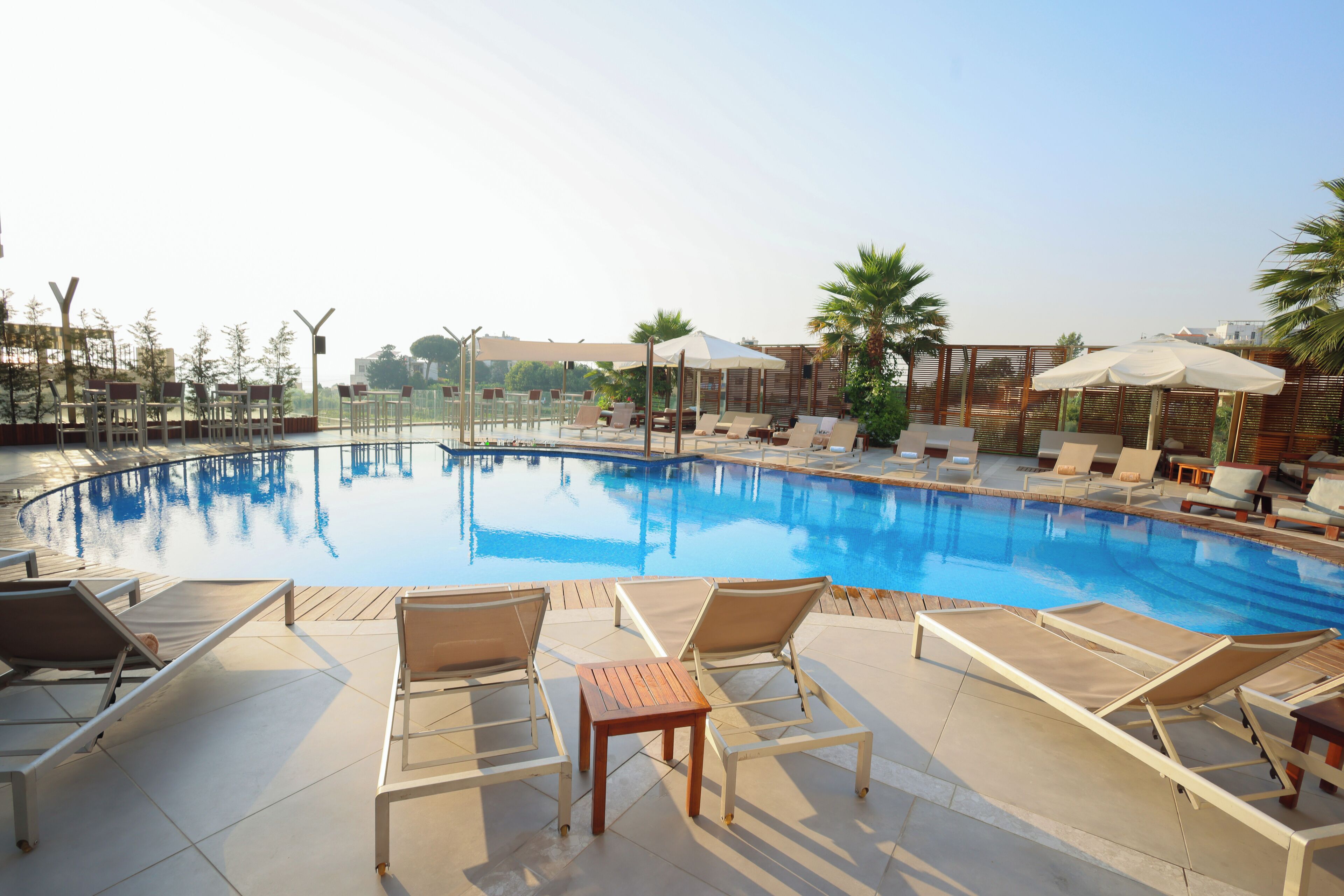 Seasonal outdoor pool