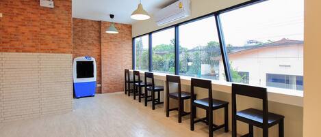 Sala de estar en el lobby