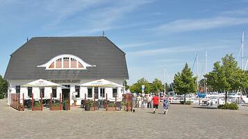 Voorkant van accommodatie