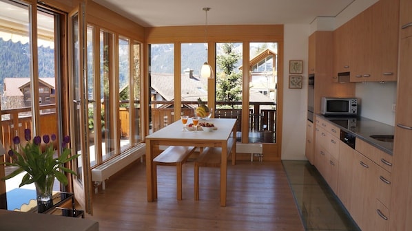 Restauration dans la chambre
