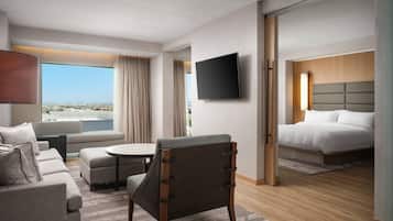 Premium bedding, pillow-top beds, in-room safe, desk