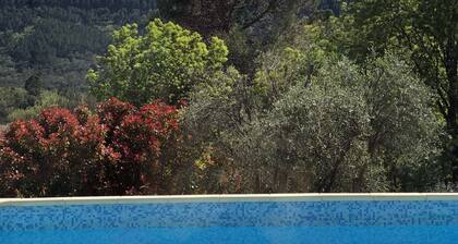 Provençal villa with pool and a lovely view of the hills
