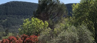 Provençal villa with pool and a lovely view of the hills