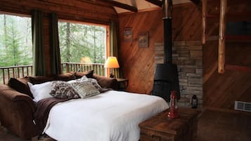 1 slaapkamer, een strijkplank/strijkijzer, gratis wifi, beddengoed