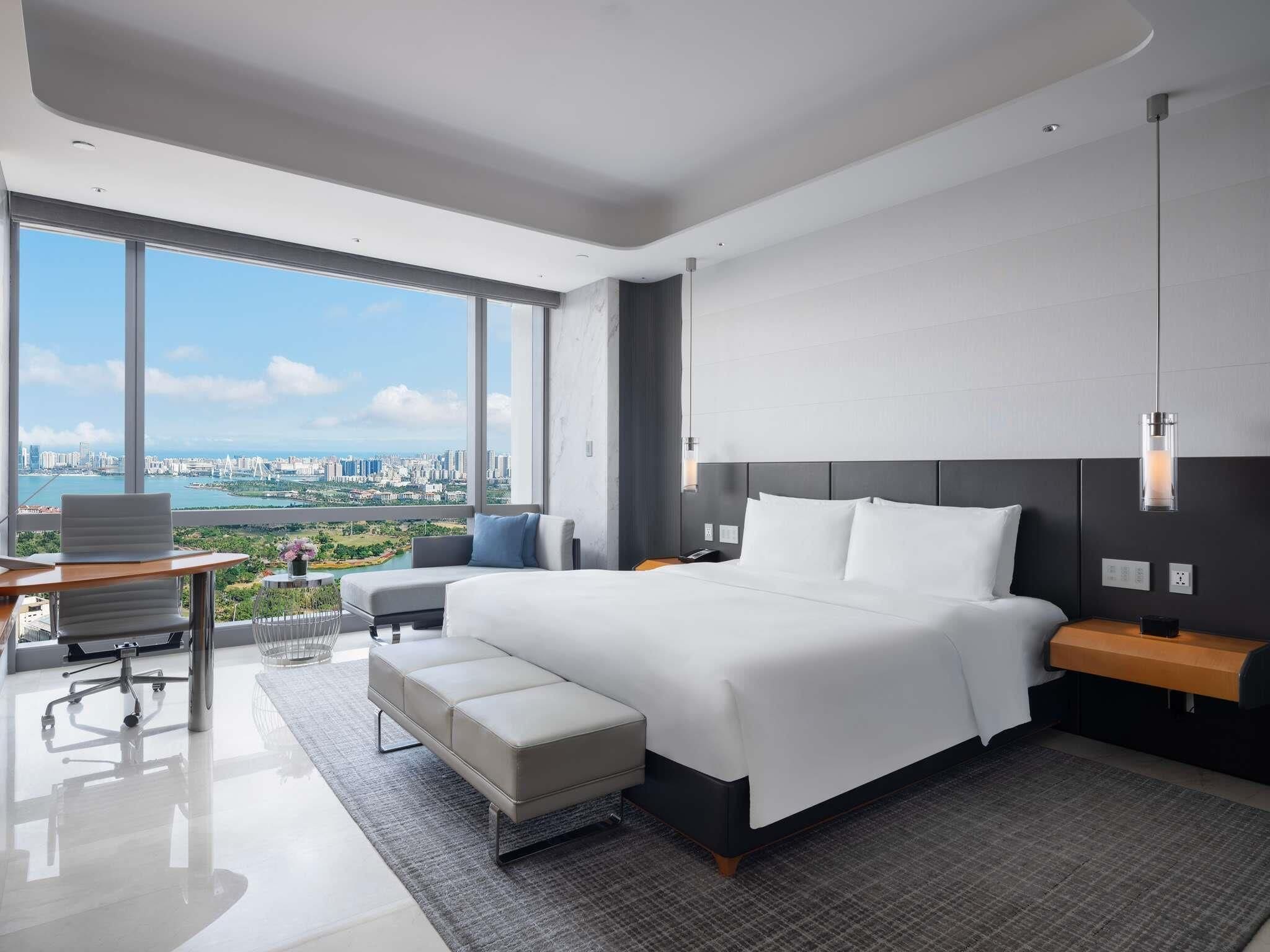 Chambre Luxe, 1 grand lit, vue mer