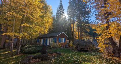 Riverfront Cottage 5 Minutes from Palisades Tahoe 10 minutes to Lake Tahoe