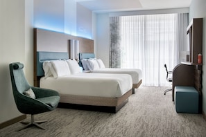 Roupas de cama premium, cofres nos quartos