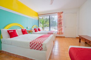 Standard Room, Multiple Beds, Non Smoking, Ocean View | View from room