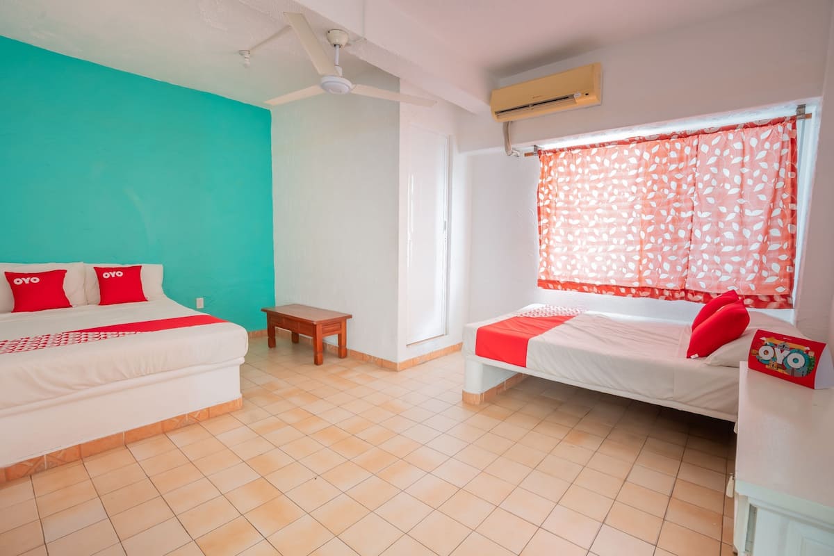 Chambre Familiale, 2 chambres, non-fumeur, vue mer