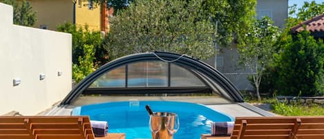 Piscine chauffée