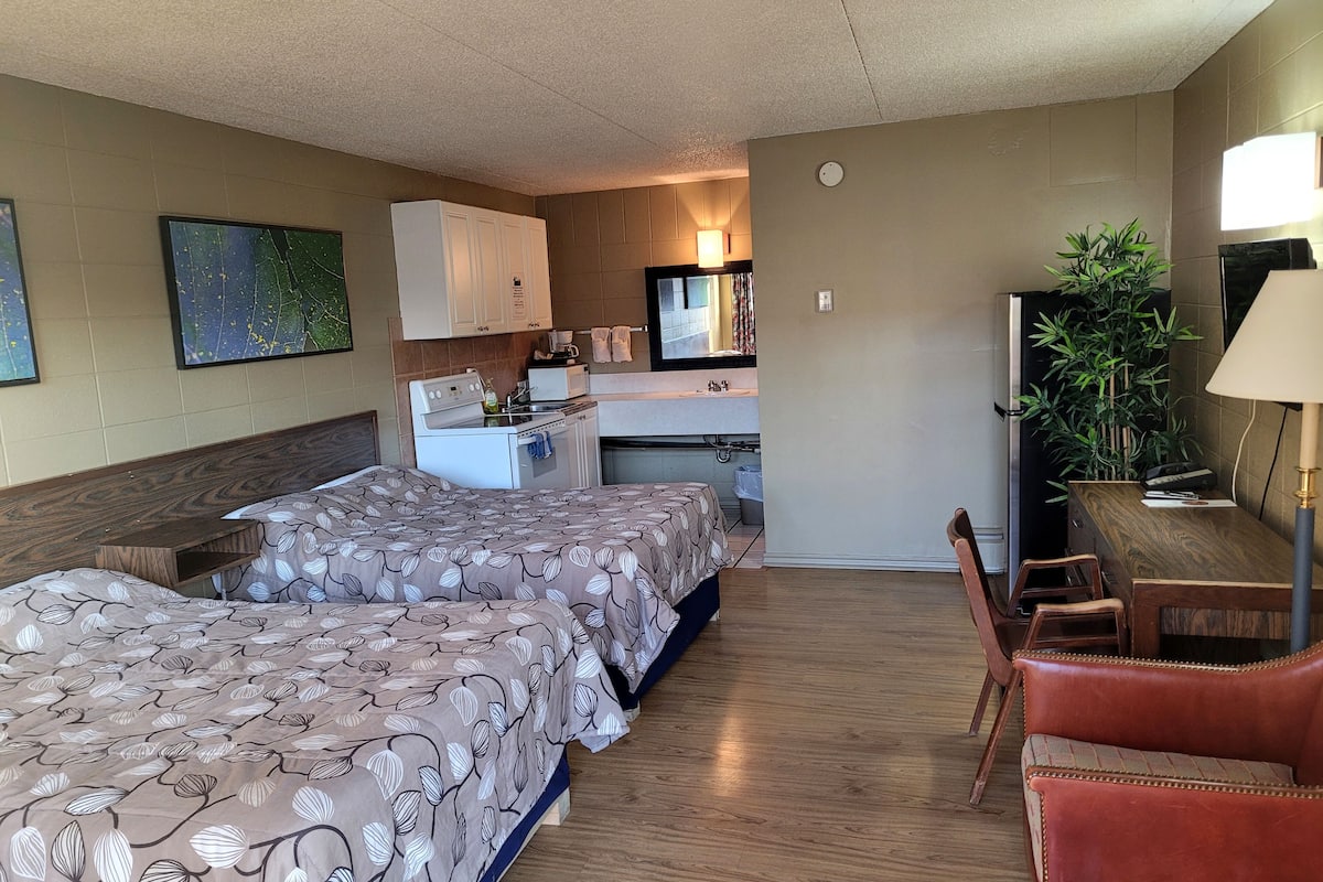 executive double room | 1 bedroom, desk, laptop workspace, blackout curtains