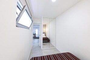 1 soverom, strykejern/-brett, wi-fi (inkludert) og sengetøy