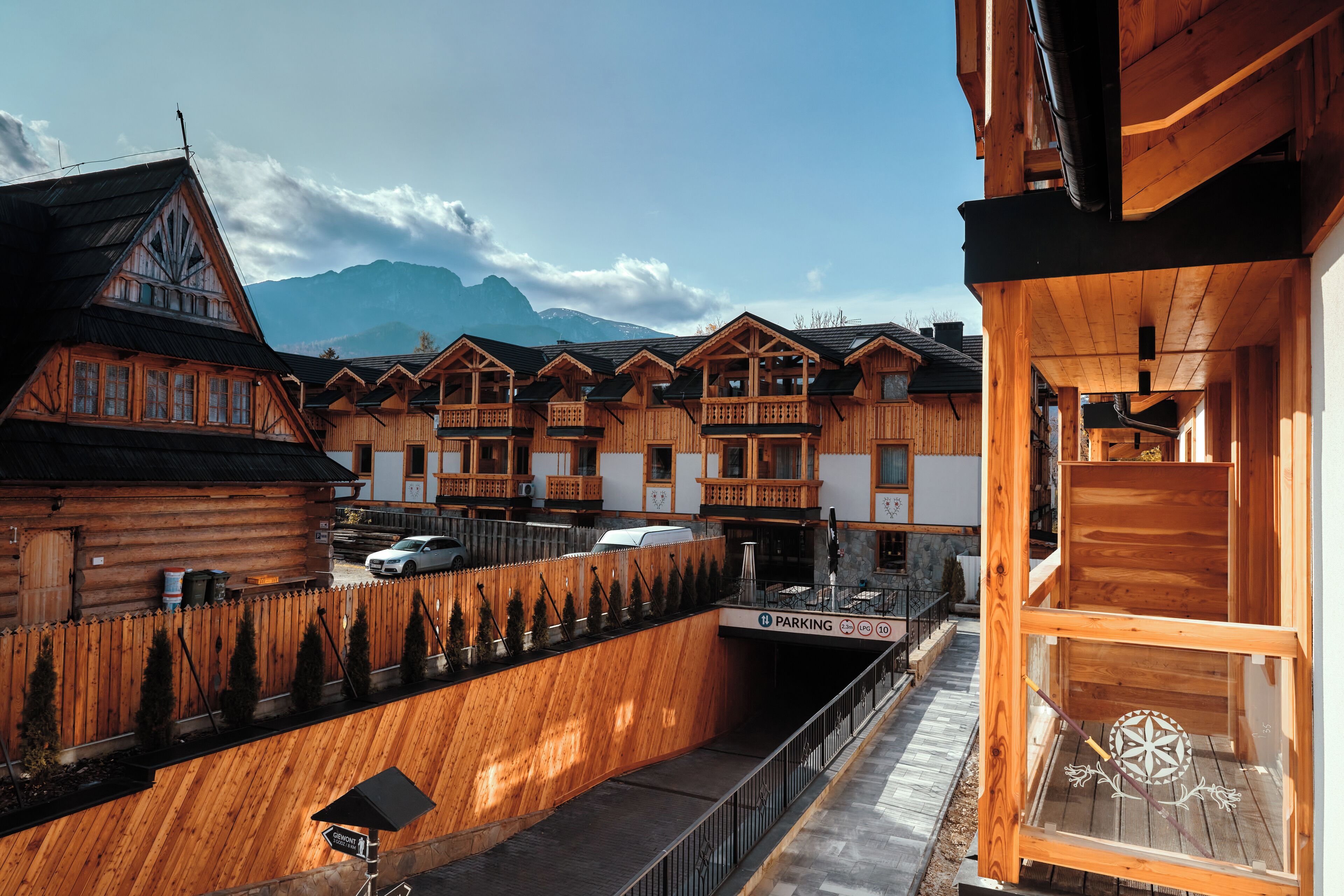 Fachada de la propiedad