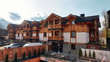 Fassade der Unterkunft