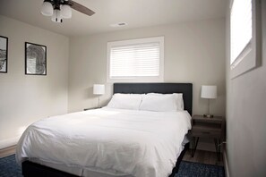 2 habitaciones, tabla de planchar con plancha y wifi gratis 