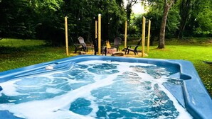 Outdoor spabad