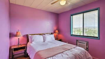 2 soverom, strykejern/-brett, reiseseng for barn og wi-fi (inkludert)