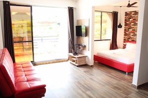 Chambre Double Deluxe, balcon | Balcon