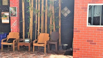 Entrada de la propiedad