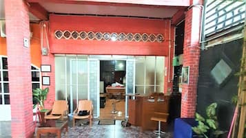 Entrada de la propiedad