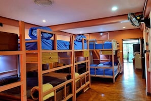 Shared Dormitory, Mixed Dorm | Laptop workspace, free WiFi, bed sheets