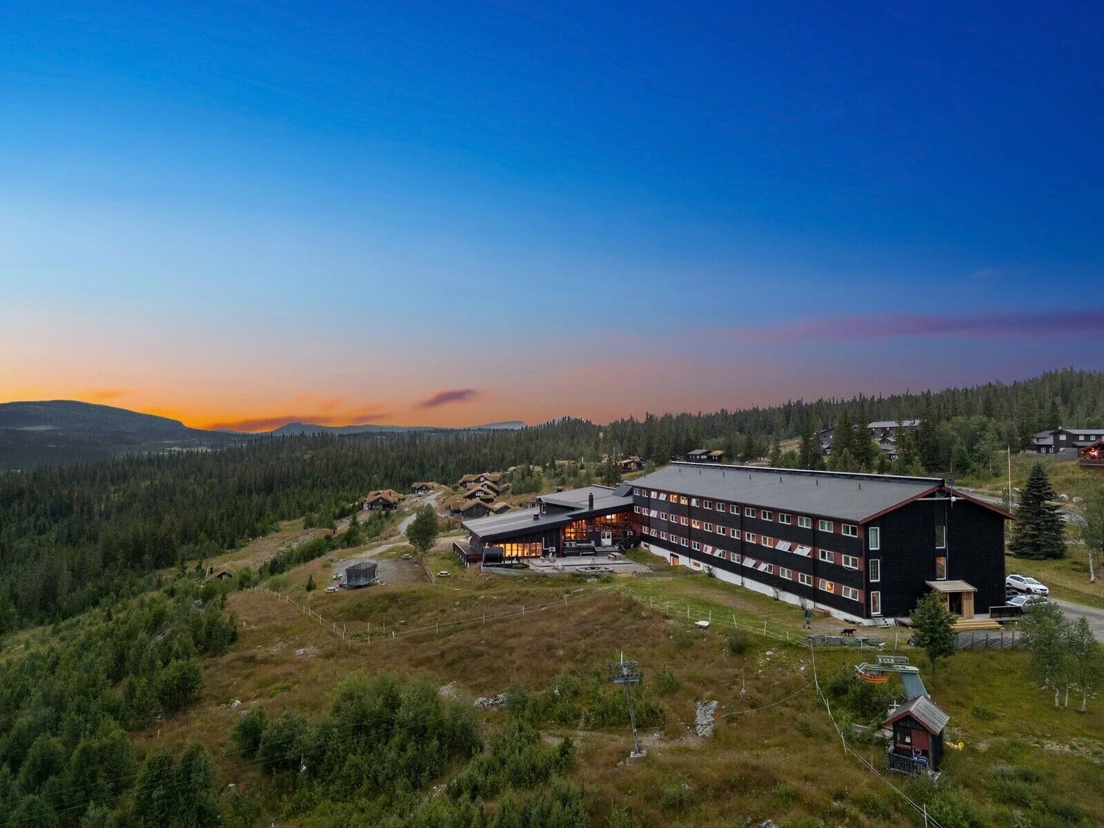 Fachada da propriedade